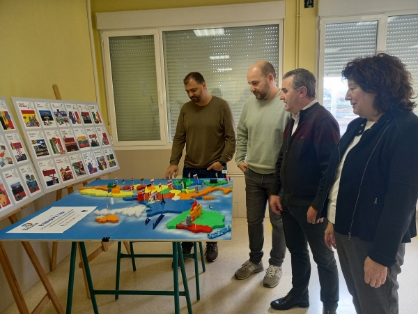 El “Proyecto Europa 3D”, de la Escuela Municipal de Robótica de Bezana, se expondrá en los centros educativos del municipio